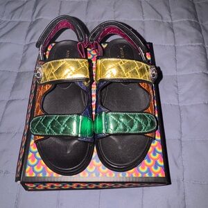 Kurt Geiger Multi-Color Mini Orson Sandals